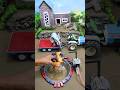 Diy mini tractor video mini water pump science project machine #cartoon #ytshorts #tractor