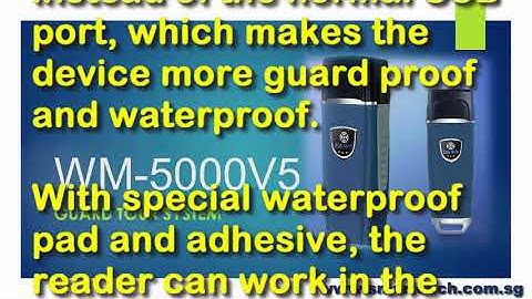 Guard Tour System Singapore : WM-5000V5 Introduction