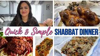 Quick & Simple Shabbat Dinner