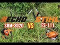 ECHO SRM-3020 vs. STIHL FS-111