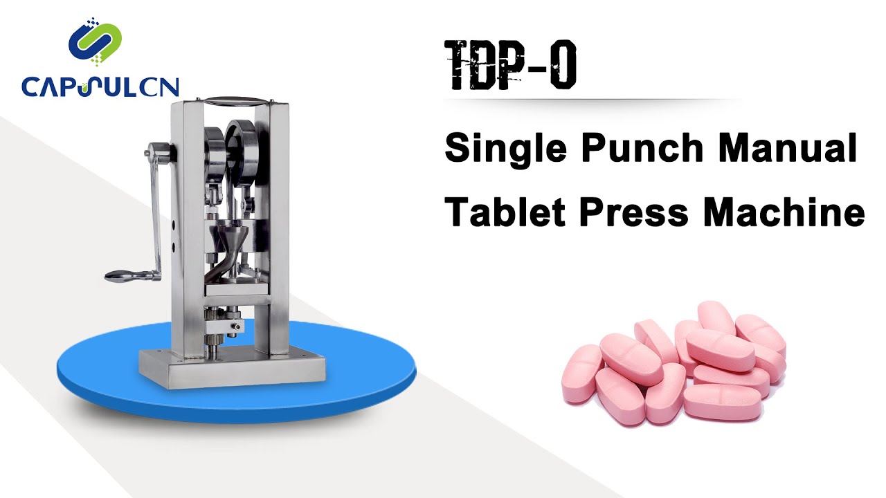 TDP-0 Single Punch Manual Tablet Press Machine 