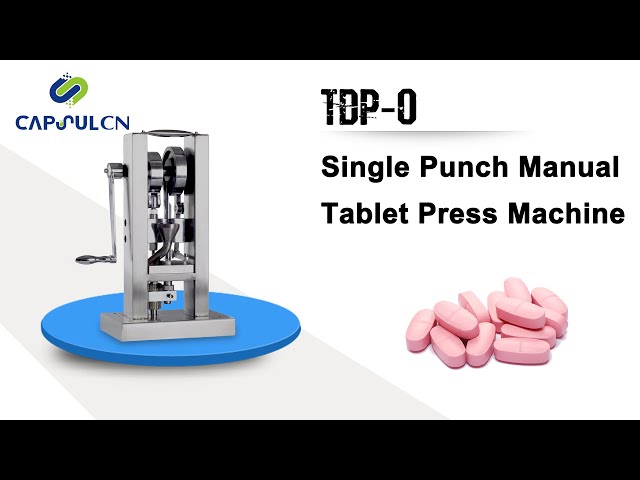 Tdp 0 Cheap Price Single Punch Pill Machine Tablet Press - China