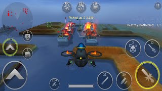 gunship battle gameplay | Black Duck screenshot 1