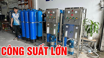 Máy lọc nước uống công suất lớn cho công ty, trường học, bệnh viện,...