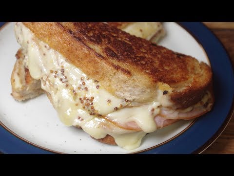 How To Make Deluxe Grilled Ham, Cheese, and Caramelized Onion Sandwiches - Recipe