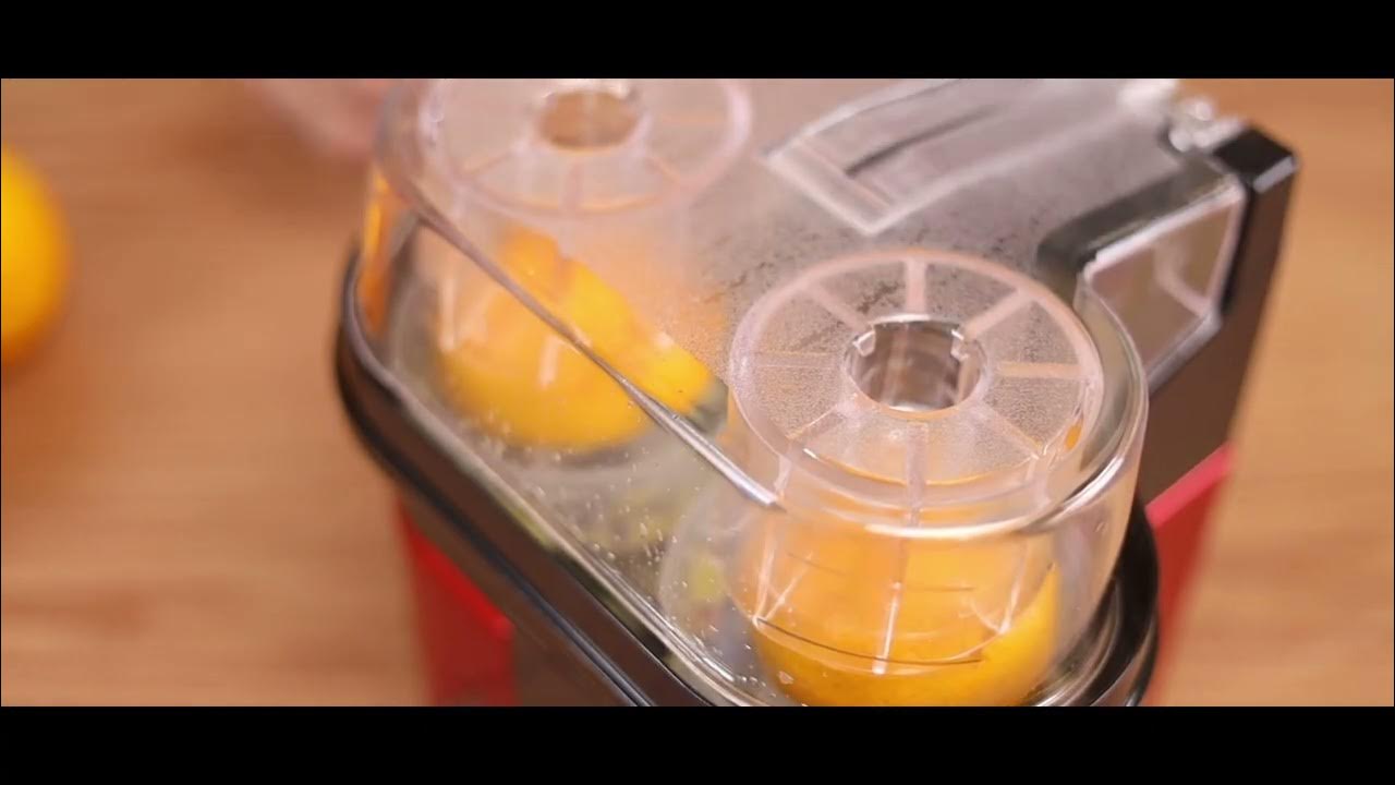 GCJ5347 Geepas Double Squeezer Citrus Juicer YouTube