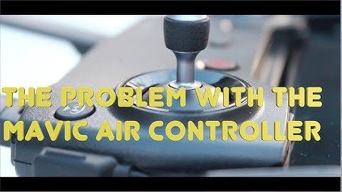 The PROBLEM with the Mavic Air controller (and how to fix it)
