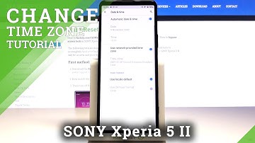How to Set Up Data and Time in SONY Xperia 5 II