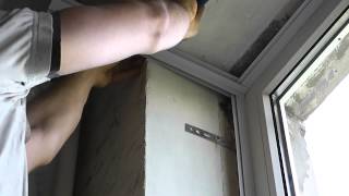 видео Как делать откосы на окнах