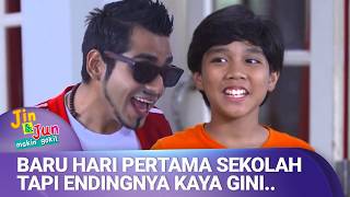 Hari Pertama Sekolah Baru! | Jin dan Jun Makin Gokil Eps 01 FULL