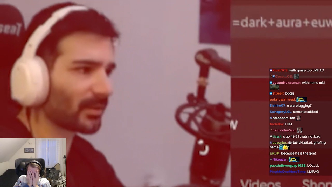 NattyNatt cringes watching ⁨