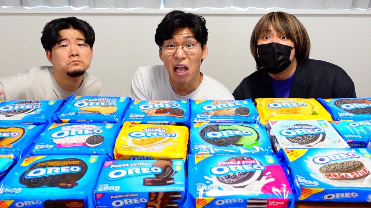 I tried various American Oreos that Japanese people don't know