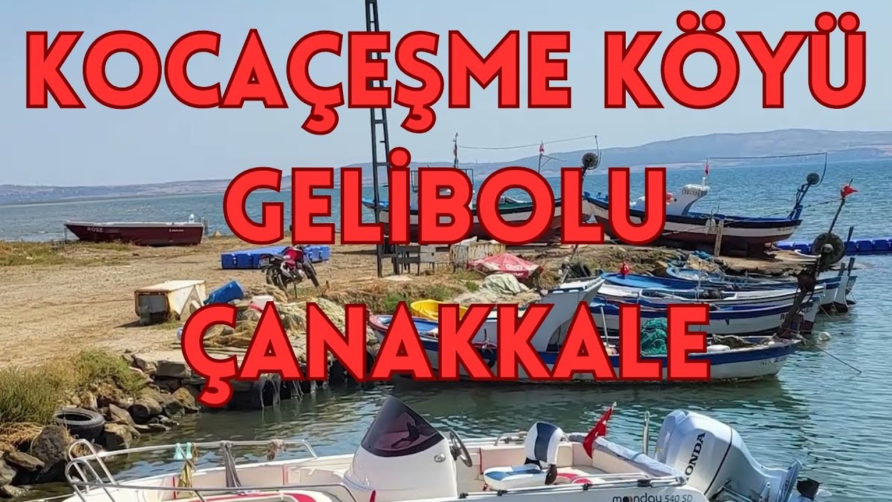 Çanakkale Gelibolu KOCAÇEŞME Köyü: Deniz, kuşlar, doğal güzellikler #Çanakkale #Gelibolu #Kocaçeşme