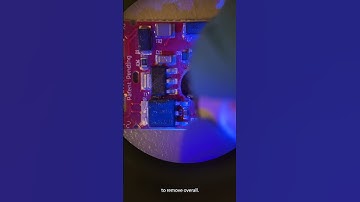 How to remove conformal coatings easily! #electronics #drones #diy #tech