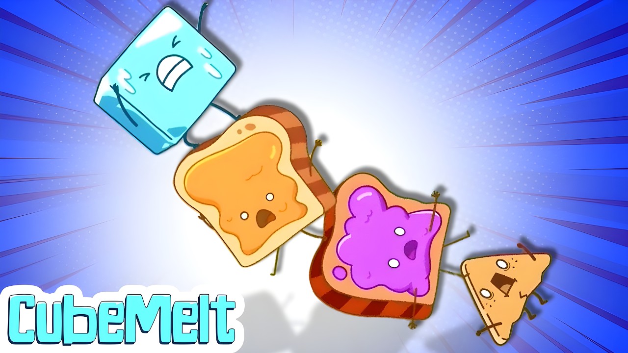 CubeMelt & The Tree Trouble | Funny Cartoon