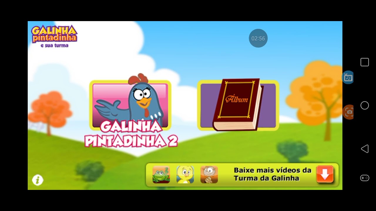 Testando 3 apps perdidos da Galinha Pintadinha