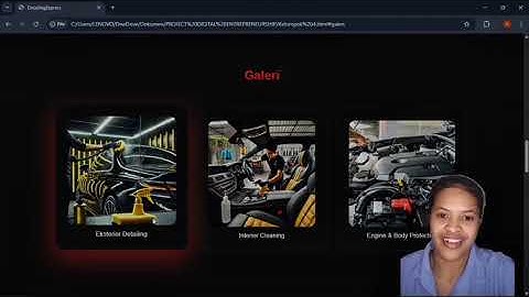 Video Demo Website DetailingExpress 🚘 》Kelompok 4《
