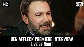 Ben Affleck Premiere Interview - Live By Night