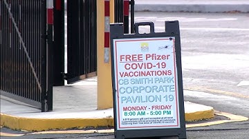 Long lines for COVID-19 testing seen at sites across Broward County