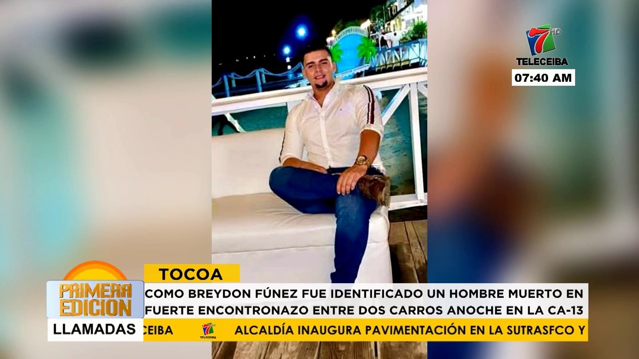 Accidente de tránsito deja una persona sin vida en la CA-13 en Tocoa, Colón