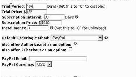 Setting up subscription and recurring pricing