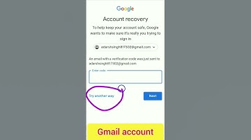 Gmail account recovery 2024 || How to recover Gmail account || Google account recovery #shorts