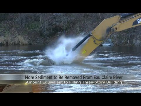 The Eau Claire River is losing sand, and it's a good thing