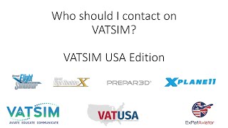 VATSIM Getting Started, who do I contact| USA Edition | XPlane Flight Simulator FSX and Prepar3D