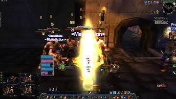 Classic WoW Multibox - Stockades (quick clip)