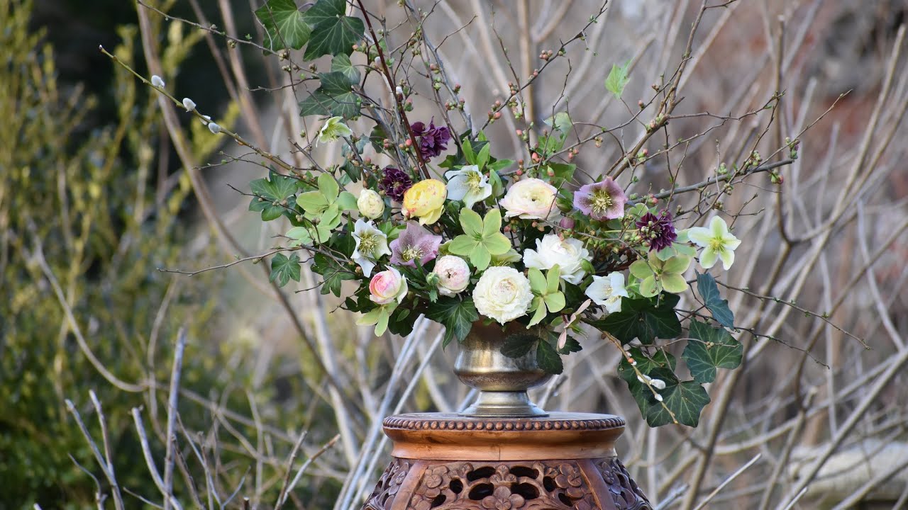 Make Cut Hellebores Last Longer in the Vase // How to Harvest and