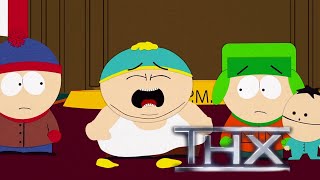 Cartman Crying but its the THX logo