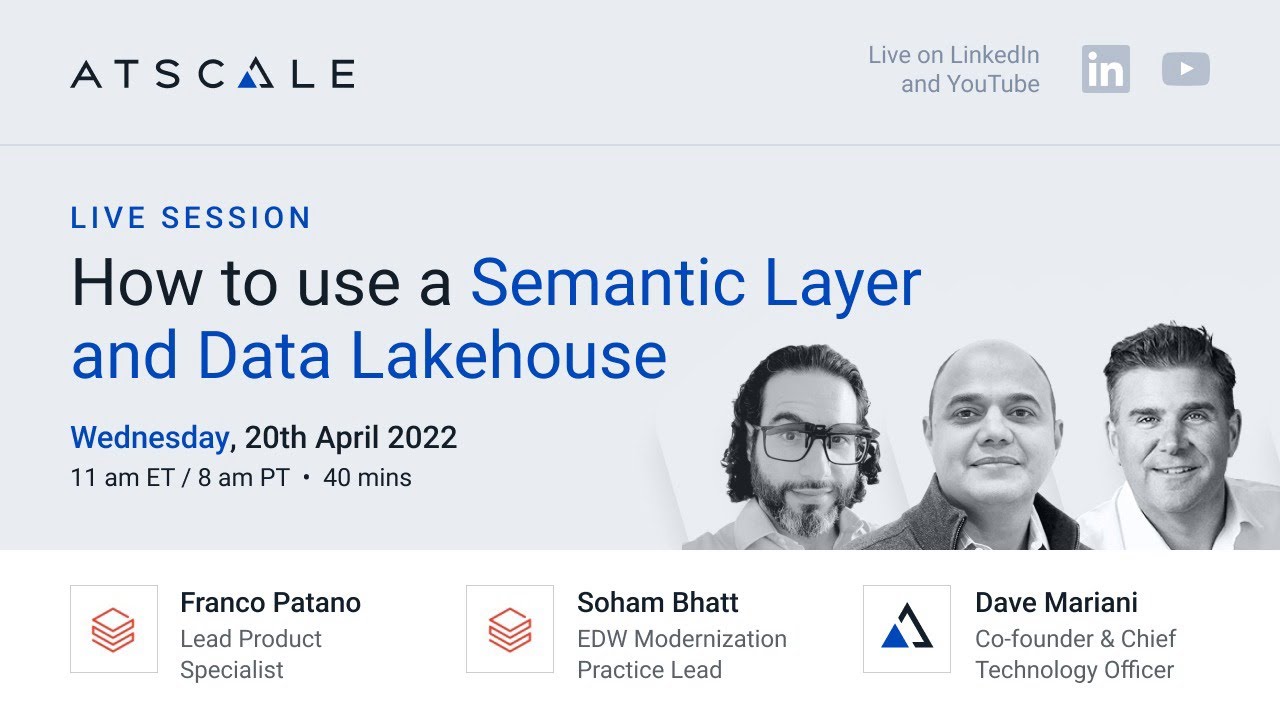 How to use a Semantic Layer and Data Lakehouse - YouTube