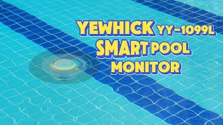 YEWHICK YY-1099L | Solar 7-in-1 Smart Pool Water Quality Monitor, Your Pool Management Expert