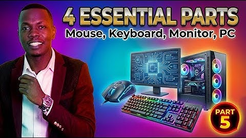 🖥️ The 4 ESSENTIAL Components of a Computer System (Part 5 Intro)
