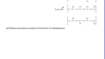 A 5.4 Polymer tacticity