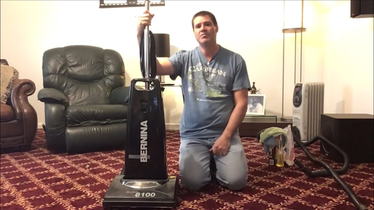 Bernina 6100 vacuum cleaner - YouTube