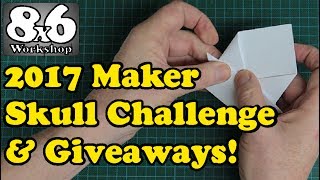 2017 Skull Challenge - a quick and quirky project 009