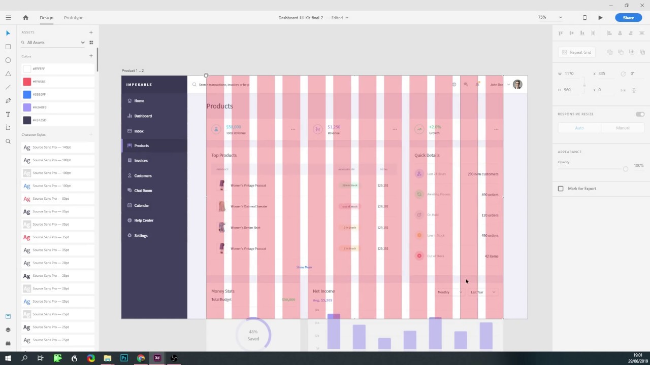 adobe xd grid download