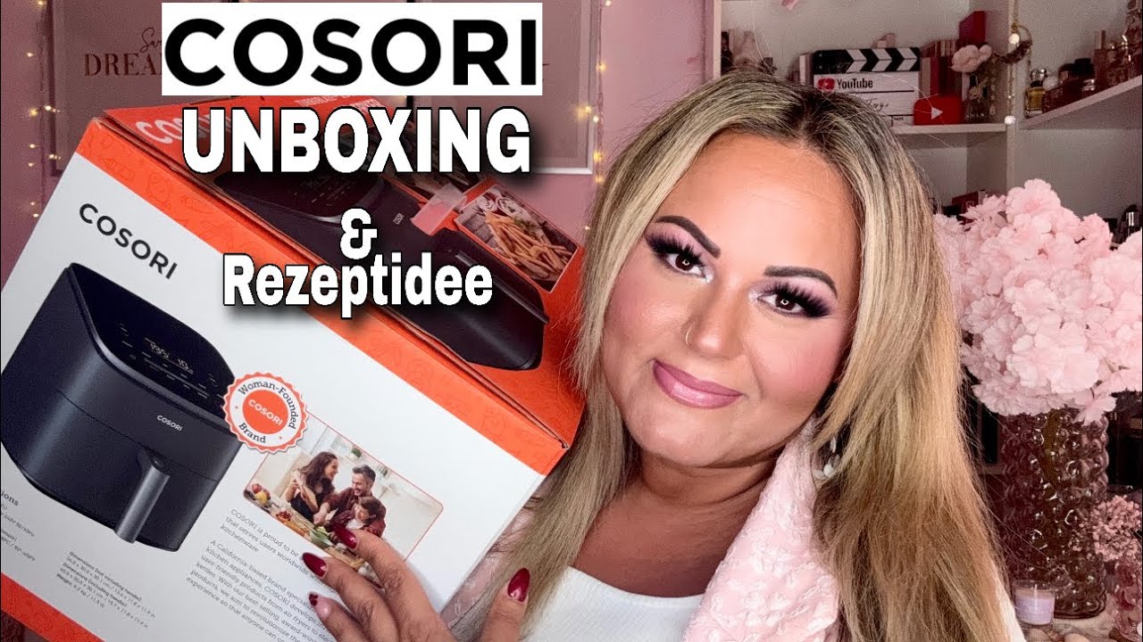 COSORI TurboBlaze Airfryer Unboxing | First Impression | Rezeptidee|Schnelles Rezept mit Reispapier