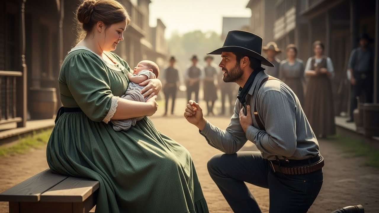 “Can You Nurse Him, Just Once” The Cowboy Begged — The Obese Girl Held His Dying Baby