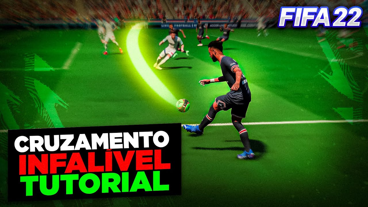 O CRUZAMENTO MAIS APELATIVO DO FIFA 22 - TUTORIAL DE CRUZAMENTOS!!!