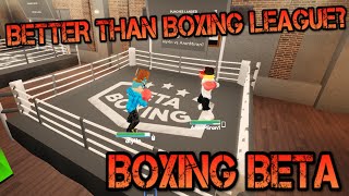 THE NEXT BOXING LEAGUE?? | ROBLOX BOXING BETA