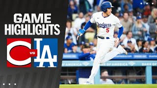 Reds vs. Dodgers Game Highlights (5/18/24) | MLB Highlights