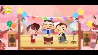 Permainan anak anak BABYBUS | Perjalanan-Jepang 🇯🇵🏃