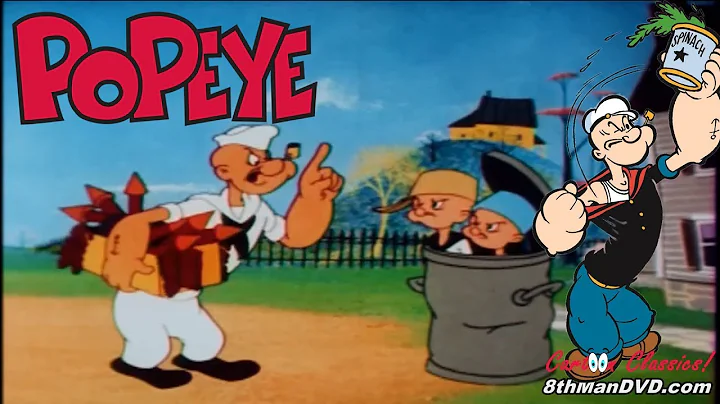 POPEYE THE SAILOR MAN: Patriotic Popeye (1957) (Remastered) (HD 1080p) | Jack Mercer
