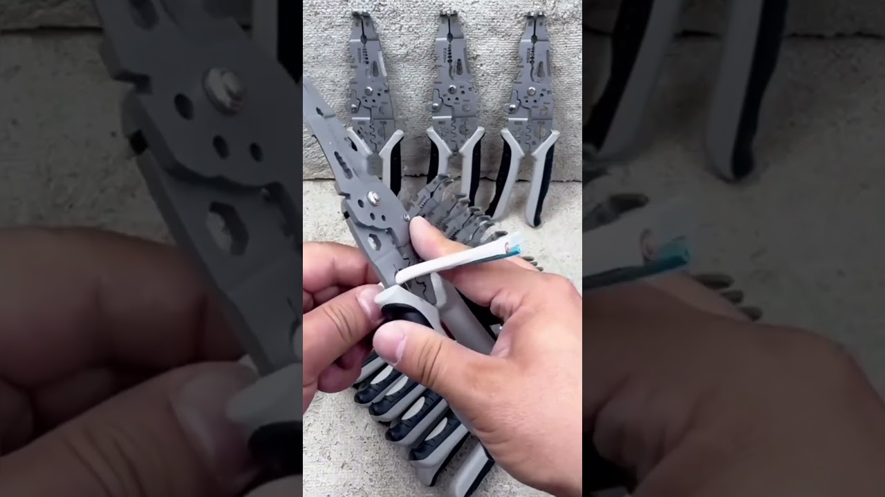 Product Link in Bio ( # 1885  ) 🛒Heavy-Duty Industrial-Grade Multi-Purpose Wire Stripping Tool