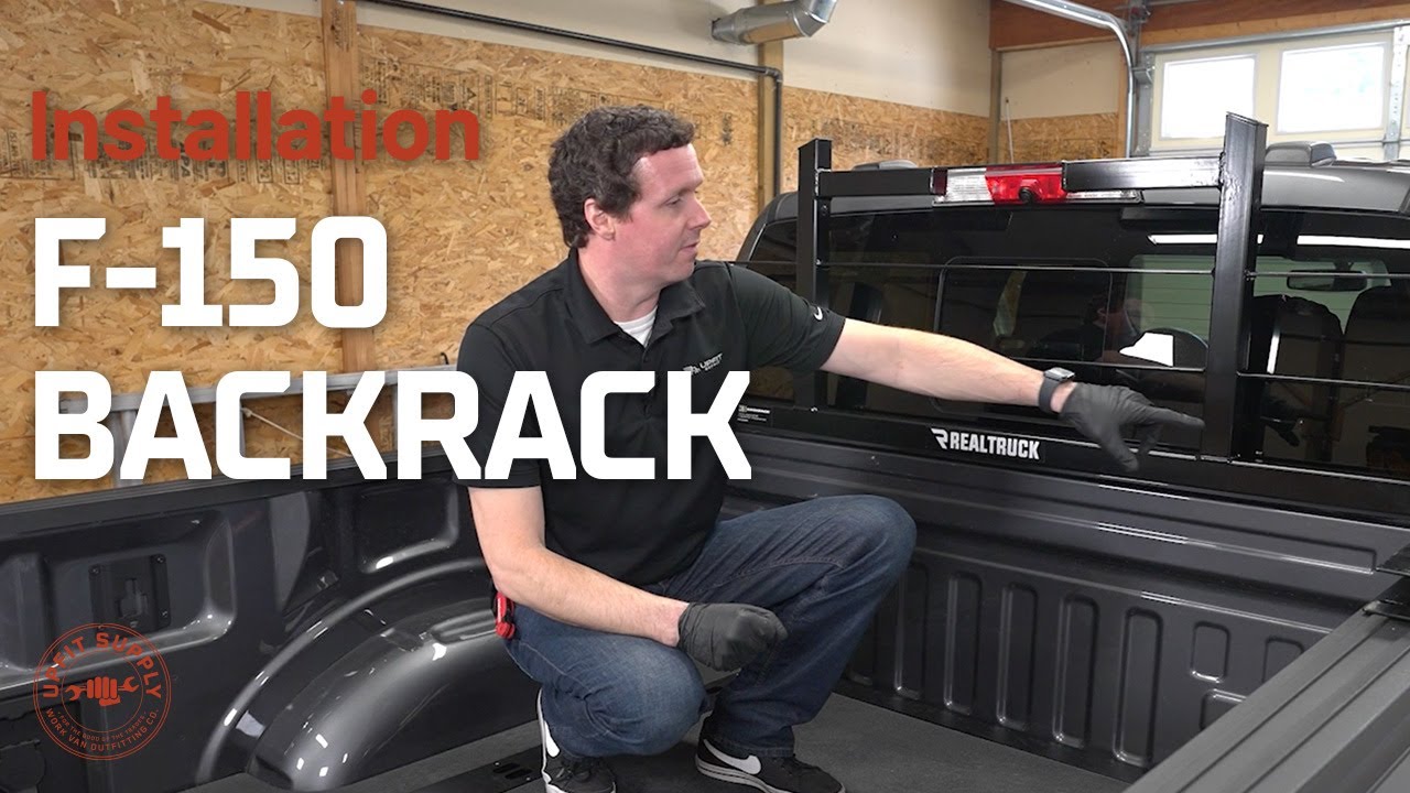 Installing a BackRack Headache Rack on Our Ford F-150 - YouTube