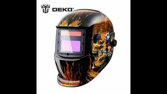 DEKO DNS-550E Solar Auto Darkening Welding Helmet 
