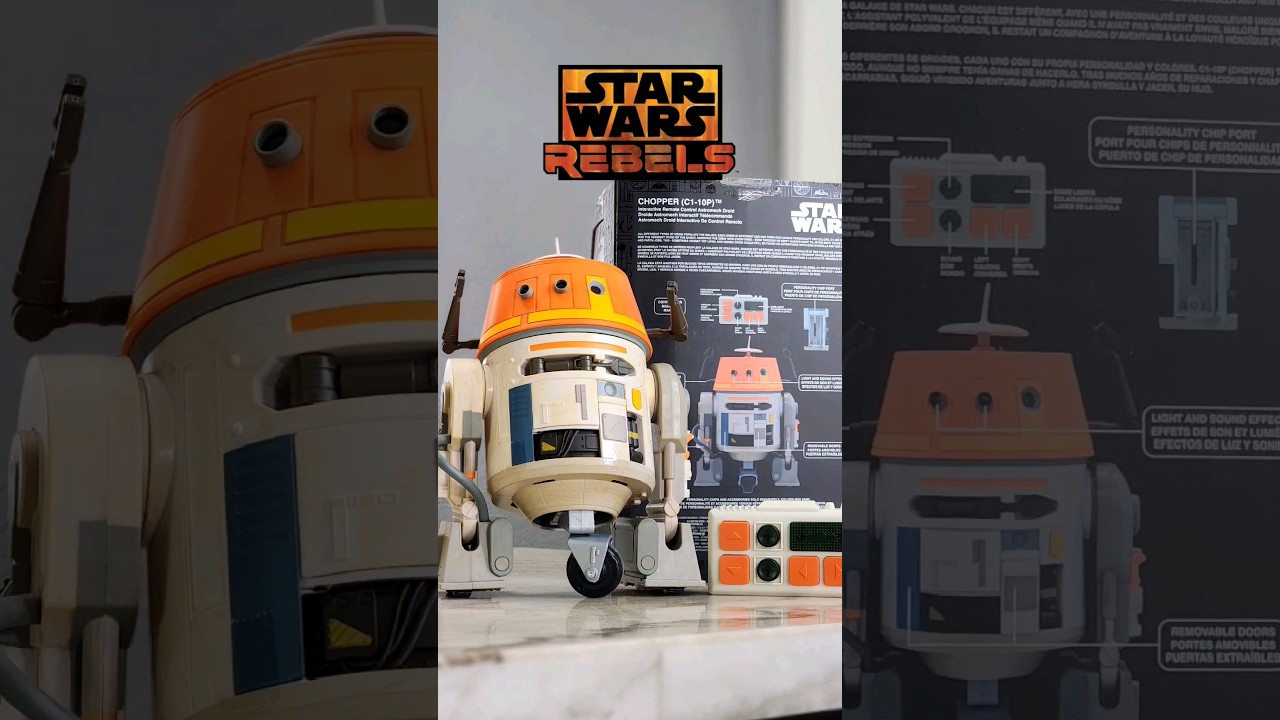 Chopper (C1-10P) Interactive Remote Control Astromech Droid 