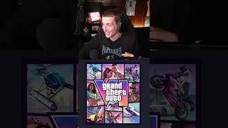 LIVE REACTION TO GTA 6 COVER ART 🔥😭 #gta6 #gta #gtatrailer #streamer
